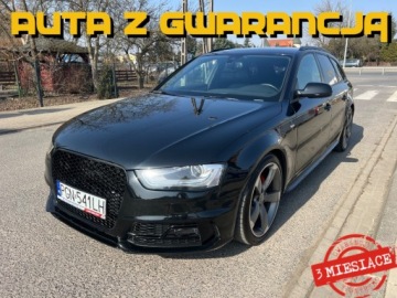 Audi A4 B9 Avant 2.0 TDI 190KM 2015 Audi A4 Avant S-Line 190 Koni Automat Nawigacja Alcantara Parktronic Felgi