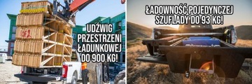 ZABUDOWA paki szufladowa wyprawowa ISUZU D MAX