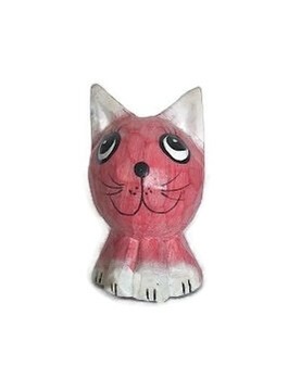 FIGURKA KOTEK 6cm RĘKODZIEŁO /650/