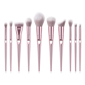 Набор кистей для макияжа Professional Brushes, 10 шт., футляр