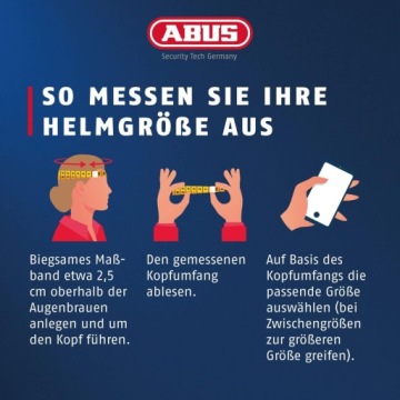 Велосипедный шлем ABUS HYBAN 2.0 со светодиодной подсветкой, размер L 56-61