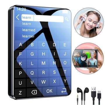 ODTWARZACZ MP3 BLUETOOTH BEZSTRATNY ODTWARZACZ MUZYKI GŁOŚNIKIEM, RADIEM FM