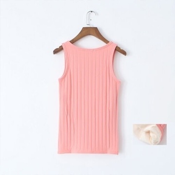 Kobiety Kobiety Zima Ciepła Bielizna Bez Rękawów