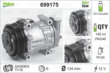 699175 VALEO KOMPRESOR KLIMATIZACE