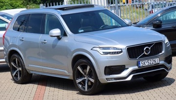 Volvo XC90 II SUV 2.0 D5 235KM 2018 Volvo XC90 R-Design D5 PL 1wł 7os BOWERS 360 Panorama HUD Matrix Pamięci 20