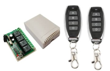 Sterownik 2 piloty 4 kanały 24V-31V PRZERÓBKA