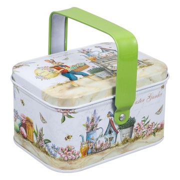ŻYWNOŚĆ WIELKANOCNE Puszki NA CUKIERKI KOSZ DECOR CASE PARTY LLWL
