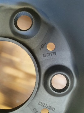 BMW 1 E20 E21 E87 RÁFKY OCELOVÉ ČIDLA 6,5JX16