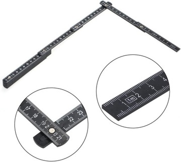 Складные линейки из десяти частей, 1 метр, складные, 3 фута, универсальное внутреннее чтение