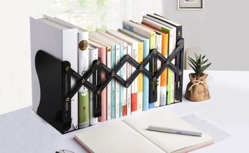 Металлическая телескопическая подставка для книг-ограничителя