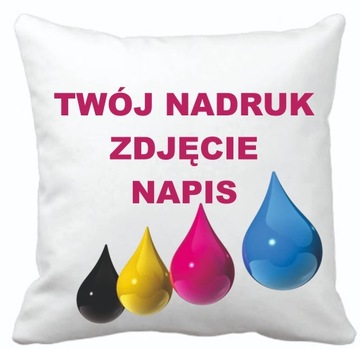 Poszewka 40x40 z dowolnym nadrukiem prezent upominek