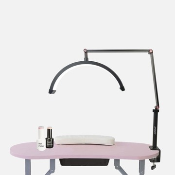 LAMPA LUPA KOSMETYCZNA DERMATOLOGICZNA DO PAZNOKCI RZĘS LED 3 TEMPERATURAMI