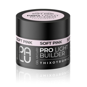 Palu ŻEL BUDUJĄCY PRO - LIGHT BUILDER SOFT PINK 90G.