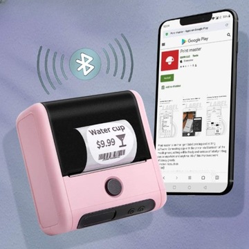 Phomemo M200 drukarka etykiet termicznych samoprzylepnych z Bluetooth