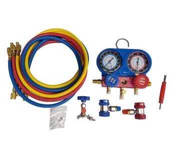 S-AC134A КОМПЛЕКТ ДЛЯ ПРОВЕРКИ УТЕЧЕК И ЗАПРАВКИ ТЕСТЕРА КОНДИЦИОНЕРА ВОЗДУХА