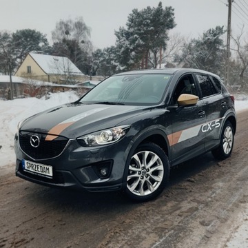 Mazda CX-5 I SUV 2.2 SKYACTIV-D  175KM 2013 Mazda CX-5 Mazda CX-5 2.2d Automat 4x4 Nowy Rozrzad Keyless Xenon Hak