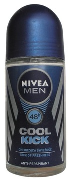 Nivea Men Cool Kick dezodorant antyperspirant roll-on w kulce 48h