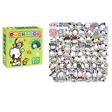 60 наклеек Sanrio Hello Kitty для детей и девочек, милый мультфильм своими руками