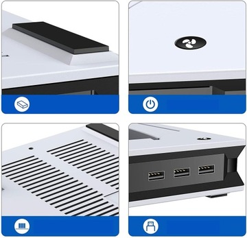 ПОДСТАВКА ДЛЯ ОХЛАЖДАЮЩЕЙ ЗАРЯДНОЙ СТАНЦИИ ДЛЯ PS5 PAD