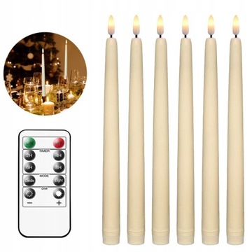 LED Tea Lights Zdalne elektryczne świeczki