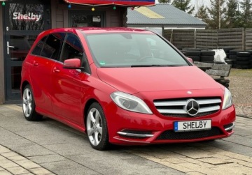 Mercedes Klasa B W246 Sports Tourer 200 CDI BlueEFFICIENCY 136KM 2014 Mercedes-Benz Klasa B 1.8CDI 136KM Xenon Led Navi Pol Skora AMG PAKIET Opl, zdjęcie 3