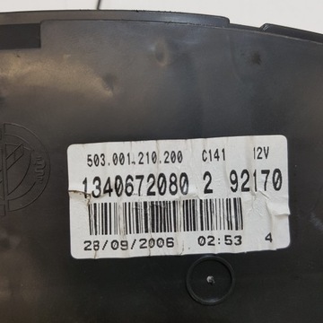 BUDÍKY PŘÍSTROJOVÁ DESKA FIAT DUCATO 3 1340672080 2.3 JTD