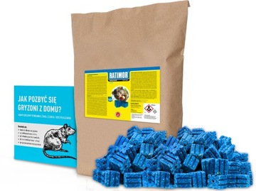 KOSTKA TRUTKA TRUCIZNA NA SZCZURY MYSZY 20KG