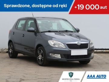Skoda Fabia II Hatchback Facelifting 1.2 TSI 85KM 2010 Skoda Fabia 1.2 TSI, Klima,ALU