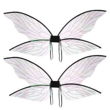 2 szt. SKRZYDŁA WRÓŻKI ELF COSPLAY WINGS MOTYL