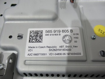 SKODA KAROQ KODIAQ ЭКРАН ДИСПЛЕЙ 565919605B 565919605B KAROQ KODIAQ