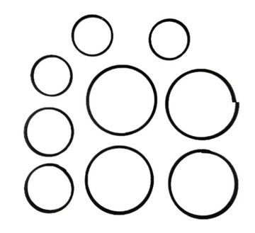 TEFLONY ZESTAW TF-60SN 09G TF-61SN 09K TF-62SN 09M