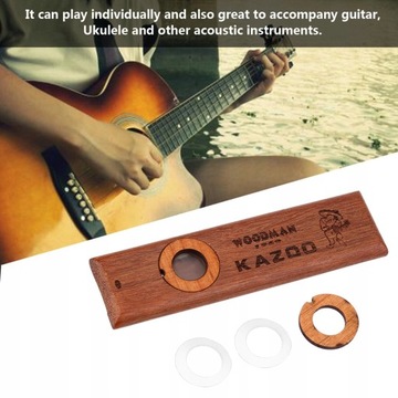 KAZOO WOOD HARMONICA, аккомпанемент под гитару