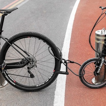 СТАЛЬНОЙ КАБЕЛЬ ДЛИНОЙ 120 СМ, ЗАКРЕПЛЯЮЩИЙ ВЕРЕВКУ ROCKBROS