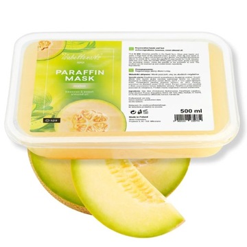 Parafina kosmetyczna do stóp dłoni 500ml zapachowa owocowa MELON