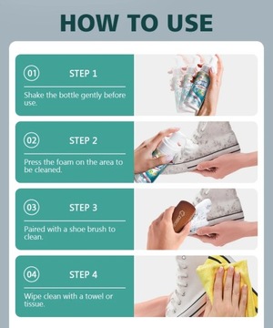 Cubicseven 150 мл отбеливатель для обуви Whiten Refreshed Polish для белой обуви