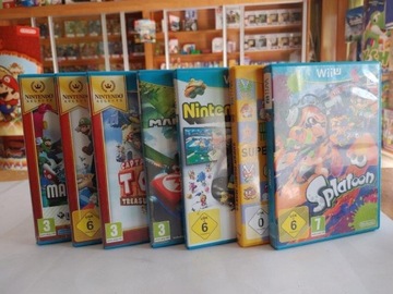 NINTENDO WII U 32 ГБ + ГЕЙМПАД + 7 ИГР (В ТОМ ЧИСЛЕ 4 МАРИО)