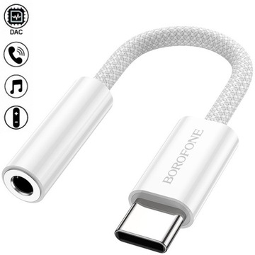 Adapter Konwerter Przejściówka Typ C do słuchawek