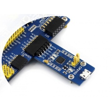 Переходник с USB на UART с разъемом CP2102 micro USB