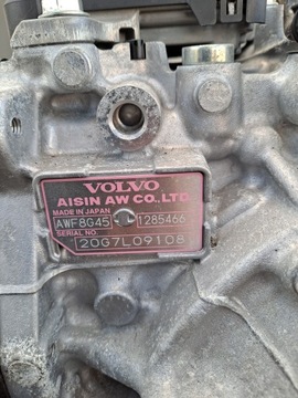 КОРОБКА ПЕРЕДАЧ VOLVO XC40 AWF8G45 1285466 2.0B