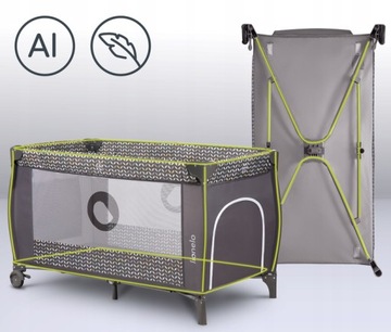 Дорожная кроватка PLAYBACK 2IN1 SVEN PLUS CANOPY