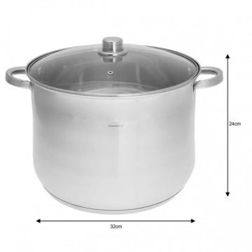 KLAUSBERG ГАСТРОНАС С КРЫШКОЙ 18,7 л KB-7167