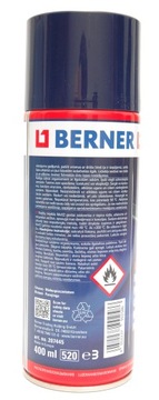 СРЕДСТВО ДЛЯ УДАЛЕНИЯ Ржавчины БРЕНД BERNER ГЕРМАНИЯ MOS2 400 МЛ