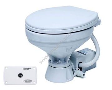 TOALETA JACHTOWA COMFORT Z POMPĄ MACERATOR 24 V