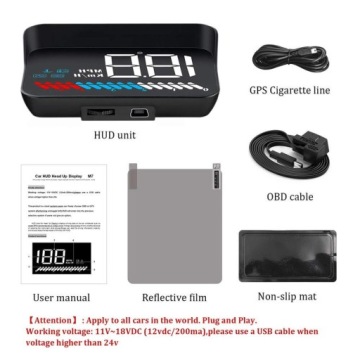 ПРОЕКЦИОННЫЙ ДИСПЛЕЙ ДЛЯ АВТОМОБИЛЯ НА ОКНЕ OBD 2