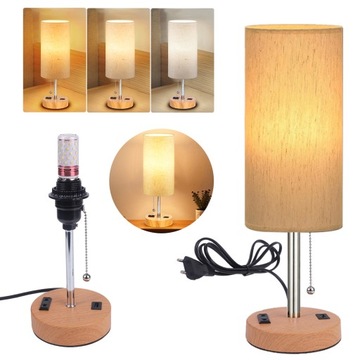 LAMPKA NOCNA NA ZAMEK BŁYSKAWICZNY LAMPKA NOCNA USB ODPOWIEDNIA DO SYPIALNI