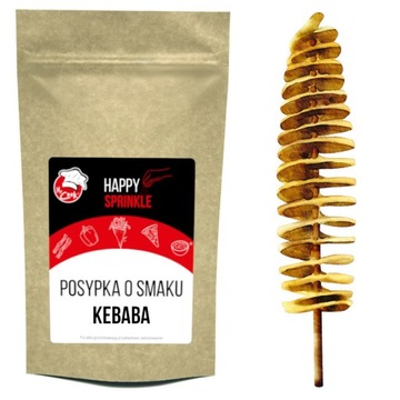 Posypka Smak Kebab 250g Zakręcona Frytka Przyprawa