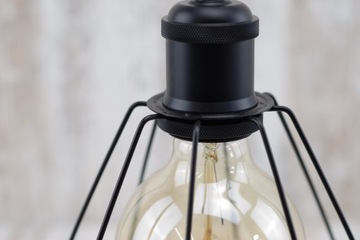 Патрон лампы e27 черный VINTAGE Edison Spider лампа HIT