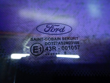 FORD C-MAX I MK1 07- SKLO (OKNO) KAROSERIE PRAVÝ PŘEDNÍ PRAVÁ TROJŮHELNÍK