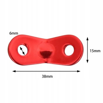 20 x Регулятор натяжения шнура с пряжкой для веревки