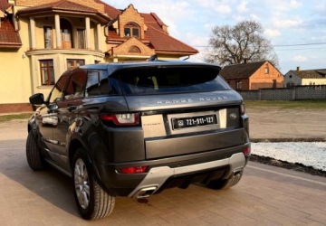 Land Rover Range Rover Evoque I SUV 5d Facelifting 2.0D TD4 180KM 2017 Land Rover Range Rover Evoque 180 Koni Mechanicznych 2.0 Diesel 180KM, zdjęcie 15